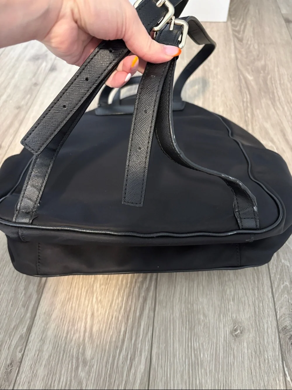 Kate Spade Black Backpack with Gold Hardware - Picture 8 of 10